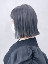 アイティーバイアルバム 藤沢店(IT by ALBUM) 外ハネボイス_ショコラベージュボブルフベビーバング_ba335792