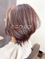 ヘアーアンドメイクサワ 佐久店(sawa)&nbsp;40代50代60代大人ナチュラルミニウルフ