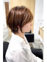 モールヘア 武庫之荘店(MOOL hair) 大人ショートヘアイルミナカラー//グレージュ/アッシュブラウン