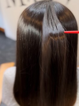 ククナ(Kukuna.)の写真/ハイライト・ブリーチ等で髪が傷んだ方でも可能◆業界最高峰◆持続効果4ヶ月のうる艶トリートメント！