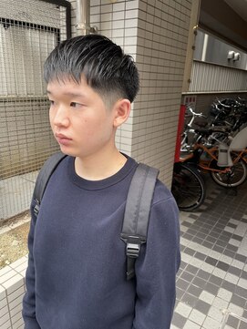 ウェルネス(Wellness) ツイストスパイラルサイドパート韓国マッシュ74