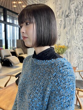 ブローチ 表参道(broocH) ボブ/大人ボブ/ぱつっとボブ/表参道/青山