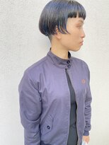 フェンヘアーアイス 中目黒(Fen.hair ici)&nbsp;ショートボブ　刈り上げ　インナーカラー