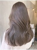 スモーキーベージュレイヤーカット_グレージュカラー_ba368481