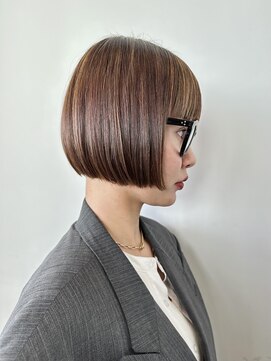 ビュートリアム265(BEAUTRIUM 265) ボブ/ミニボブ/ハイライト/ベージュ/ぱつっと/ヘルシースタイル