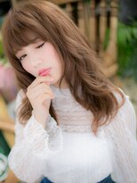 カバーヘア イヴ 戸頭店(COVER HAIR EVE)&nbsp;大人ガーリーゆる巻きくせ毛風レイヤーロングc5戸頭20代30代40代