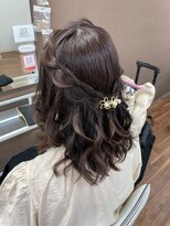 リレーション(Relation)&nbsp;編み込みハーフアップ