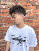 ビハツヤ(BIHATSU-YA)&nbsp;メンズヘア/ブリーチなしアッシュカラー