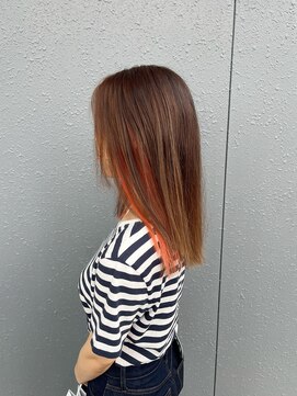 ミントコンディション(mint condition) 【インナーカラー×ディープオレンジ】