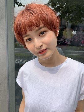 スミス 秋葉原(Smith) マッシュショート／髪質改善／イルミナカラー