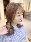 インナーカラーイヤリングカラー×美髪ボブ[横浜/東神奈川]