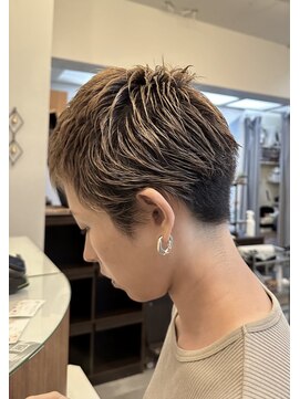 ロイド(Royd.) レディースベリーショートハイトーンミルクティーベージュ