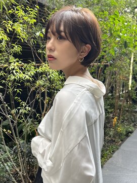 ジエクト 本店(The Ect) ☆★ピンクベージュ前髪マチルダボブウルフインナーグレージュ◎