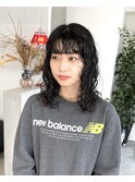 【奥山】ミディアムウェーブパーマ