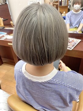 ヘアセラピー サラ 北仙台店(hair therapy Sara) グレージュ/ハイトーン/ダブルカラー