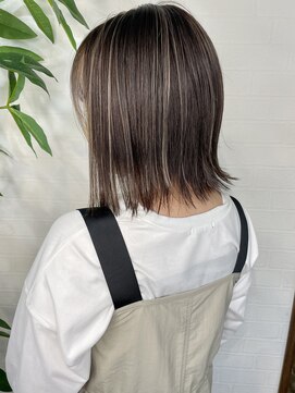 リタヘア(Re:ta Hair) ボブの極細ハイライト【飯田淳平】Re:ta Hair