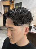 ラルフカール×フェードカット