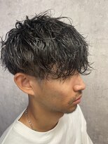 ジェリカ(Jlica)&nbsp;メンズパーマ　波打ち　ツイストスパイラルパーマ