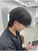 【LondLOGAN SAKURA】マッシュウルフ フェザーパーマ30