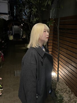 ビューズ(VIEWS) @shunki_sakoda*抜きっぱなしブリーチ/ブロンドヘア［表参道]