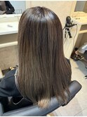 うる艶髪質改善ストレート/セミロング