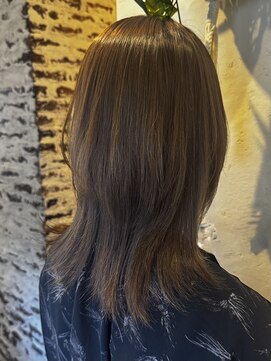 髪質改善ヘアエステサロン スロウ(SLOW by opsia) ストレートエステ+ツヤウルフ