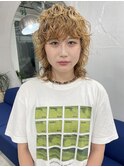【心斎橋hen】マッシュウルフ　ウルフパーマ