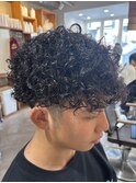 名古屋天白区梅ヶ丘メンズプードルパーマ