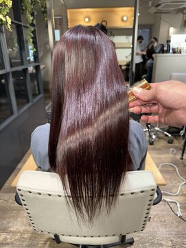 ロード(Road) カラーと縮毛矯正の両立