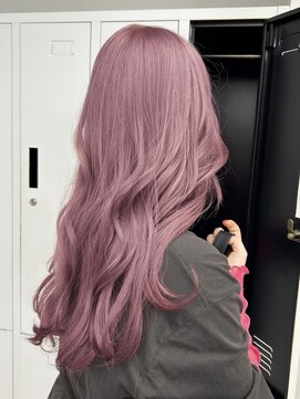 ペレ 渋谷(PELE) ホワイトグレージュ/デジタルパーマ/チェリーブラウン/渋谷