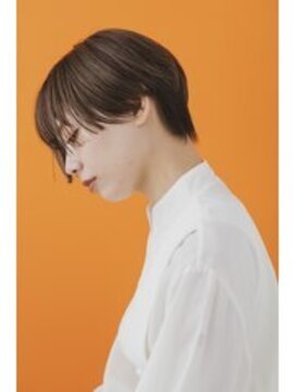 アンジュール 鹿児島中央店(UNJOUR.) マッシュショート × 極細ハイライト/20代30代40代