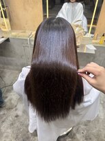 ロンド 表参道店(Lond)&nbsp;髪質改善縮毛矯正レイヤーカット顔周り前髪韓国ミニウルフ表参道