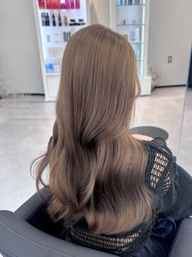 アルドーレフィエロ シンサイバシ(Ardore fiero shinsaibashi) ショコラベージュ☆レイヤーカット【小山田繭】20代30代40代