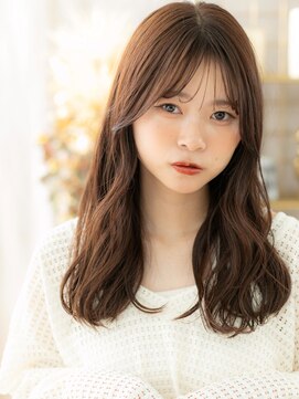 カバーヘア ブリス 川口(COVER HAIR bliss) 韓国風レイヤー大人可愛いフェミニンロングh4川口