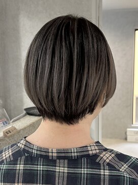 ラック(LUCK) バレイヤージュ/船橋/くすみベージュ/細めハイライト