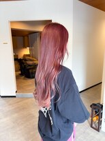 スリーバイザサロン(THREE by the salon)&nbsp;透明感ピンクカラー