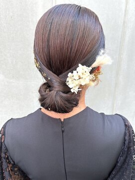 アール 北千住店(ar) 結婚式アレンジ/タイトアップ/シニヨン/大人ガーリー