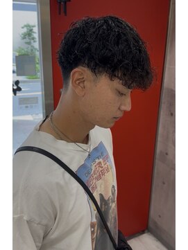 ヘアー ラボ エムツー(hair lab m2) メンズパーマ×テーパーフェード