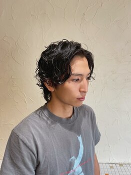 ラズリーヘアー(LAZLY HAIR)の写真/《朝の時短/大人の色気が出るパーマヘアならお任せ◎》