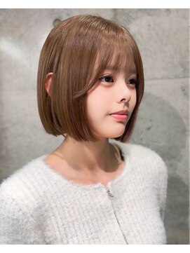 ロンドブルーム 天神大名店(Lond Bloom) ココアベージュ/小顔/オリーブグレー/髪質改善/縮毛矯正/天神