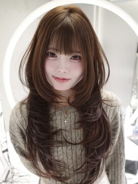 レディアル 渋谷(REDEAL) ハッシュカット/ハイレイヤーカット/韓国パーマ/レイヤー/渋谷