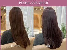 ★ピンクラベンダー★[エレノア渋谷/ケアカラー/髪質改善トリートメント/縮毛矯正/ヘッドスパ/レイヤー]