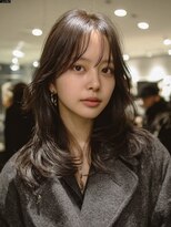 ノラ シブヤ(NORA)&nbsp;ハッシュカットミディアムレイヤーウルフボブくびれミディ