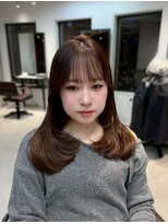 ザシェノンウメダ(THA CHAINON UMEDA) 着物ヘア/大人ガーリー/ダークアッシュ/似合わせカット/心斎橋