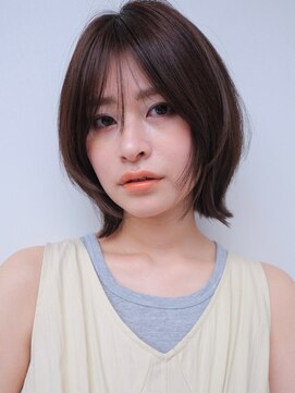 ガーデン 銀座(GARDEN) ボブ ボブレイヤー 軽めボブ 顔まわり 前髪 大人めヘア