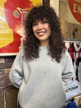 アンドピース and peace スパイラルパーマ