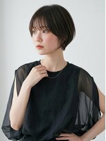 キビト(kibito) 曙橋若松河田丸みショートひし形ショートボブ新宿20代30代40代