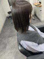 トワ 麻生店(TOWA)&nbsp;髪質改善カラー【ラベンダーグレージュ】