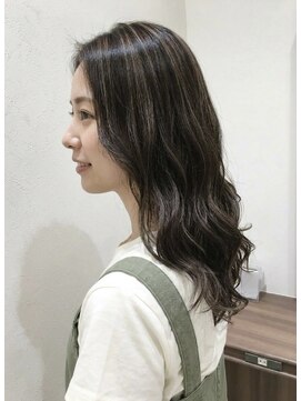 アッシュ 川崎店(Ash) ハイライト　ダークグレージュ