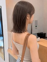 ノア 三宮店(NOA)&nbsp;【NOA】くびれロブ×シアーグレージュ｜韓国風レイヤーロブ